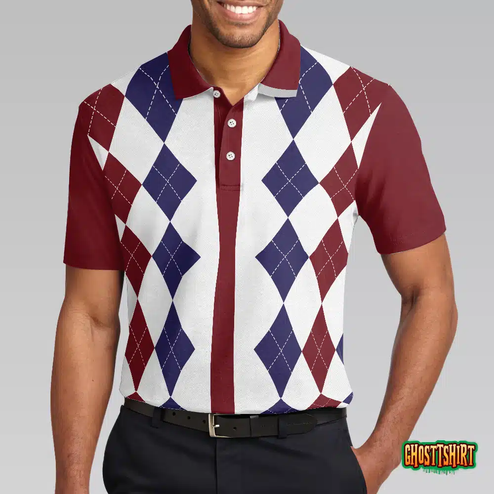 My Drinking Team Has A Bowling Problem Red Polo Shirt