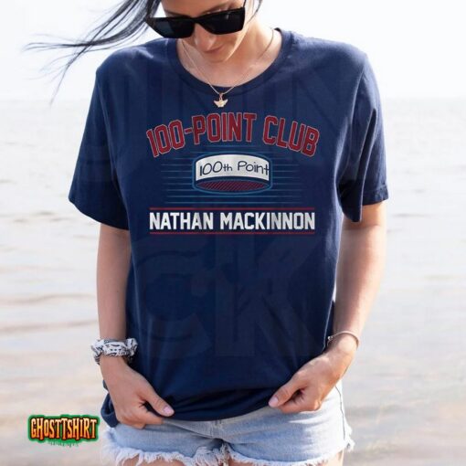 Nathan Mackinnon 100 Point Club Unisex T-Shirt