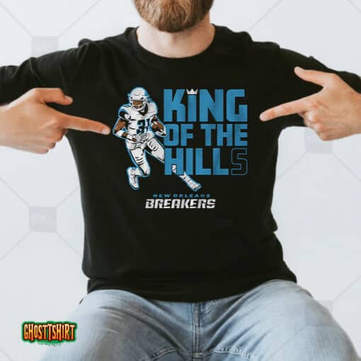 New Orleans Breakers Wes Hills King Of The Hills Unisex T-Shirt