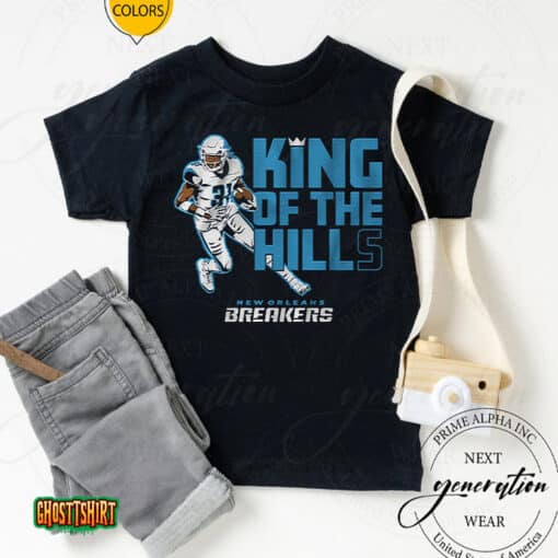 New Orleans Breakers Wes Hills King Of The Hills Unisex T-Shirt