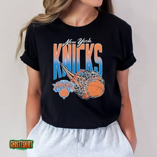 New York Knicks On Fire Unisex T-Shirt
