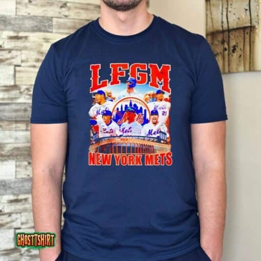 New York Mets Lfgm Signature Unisex T-Shirt