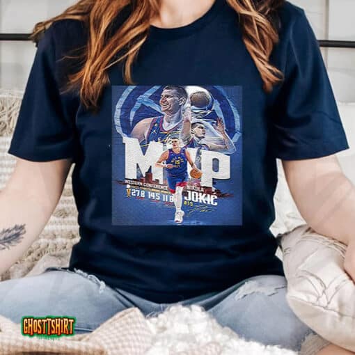 Nikola Jokic Averaged A Triple Double In The Western Conference Finals Unisex T-Shirt