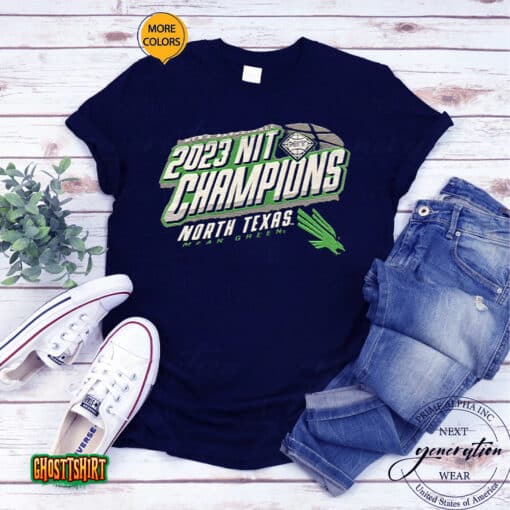 Nit Champions 2023 Men’s Basketball North Texas Unisex T-Shirt