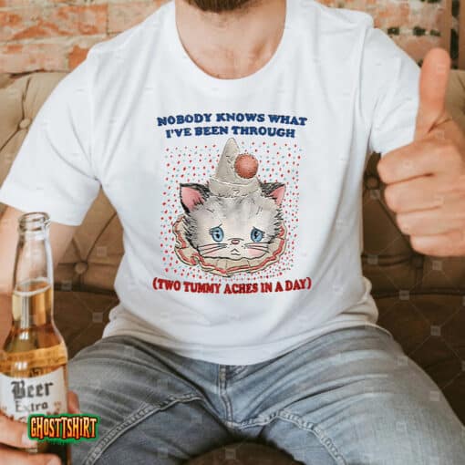 Nobody Knows What I’ve Been Through Two 2 Tummy Aches Unisex T-Shirt