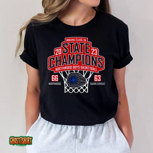Northwood Boys Basketball 2023 Indiana Class 3a State Champions Unisex T-Shirt