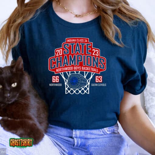 Northwood Boys Basketball 2023 Indiana Class 3a State Champions Unisex T-Shirt