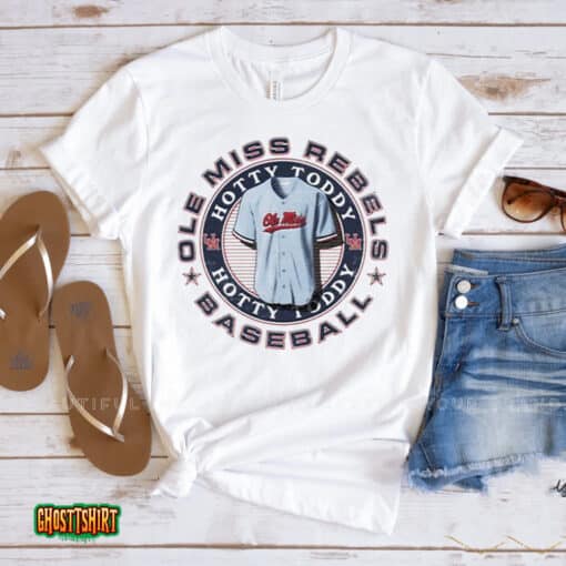 Ole Miss Rebels Baseball Jersey Hotty Toddy Unisex T-Shirt