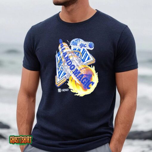 Orlando Magic On Fire Nba Unisex T-Shirt