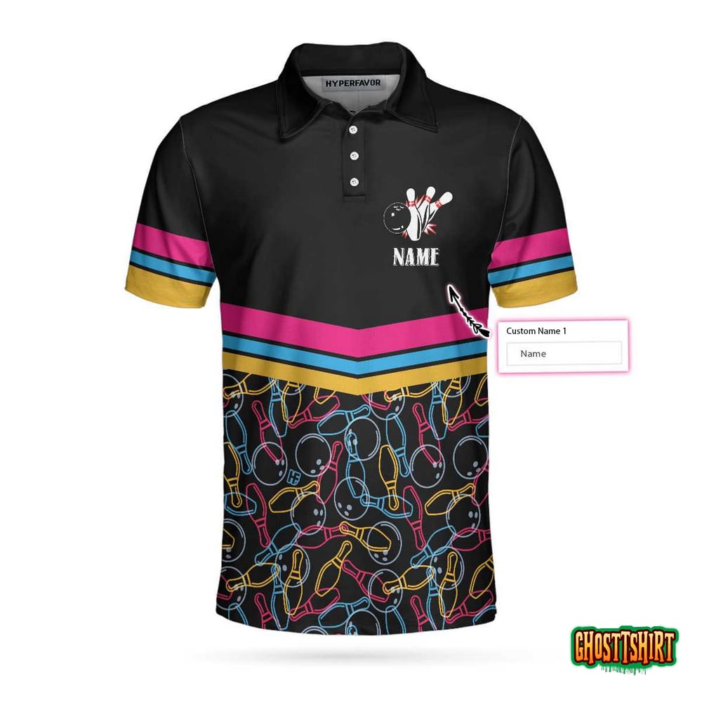 Personalized Bowling Custom Polo Shirt