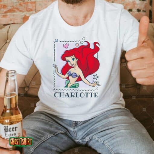 Personalized Name Little Mermaid Ariel Unisex T-Shirt