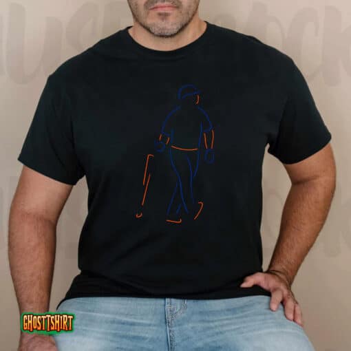 Pete Alonso Neon Bat Drop Unisex T-Shirt