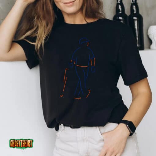 Pete Alonso Neon Bat Drop Unisex T-Shirt