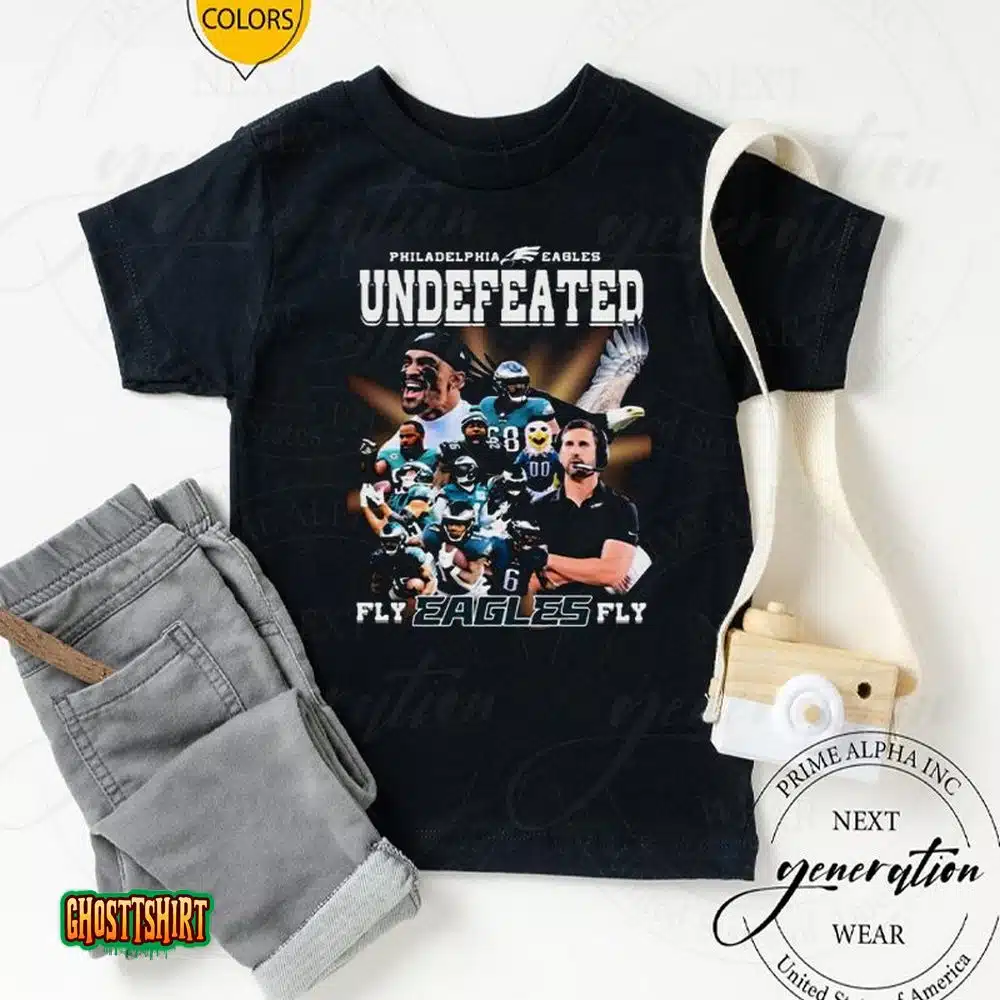 Philadelphia Eagles Undefeated Fly Eagles Fly Unisex T-Shirt