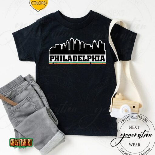Philadelphia Unisex T-Shirt Philly Pa Souvenir Trendy State Pride Unisex T-Shirt
