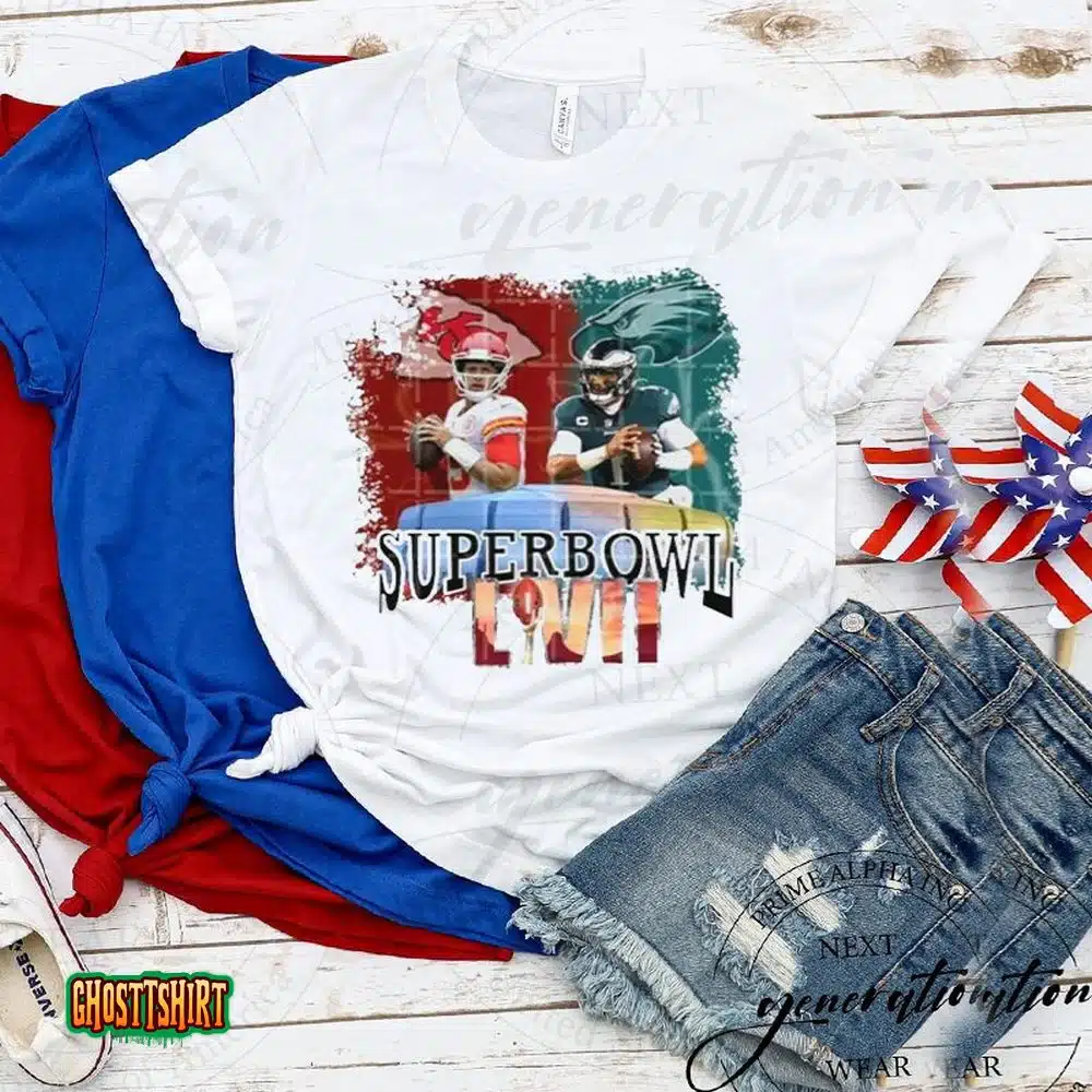 Philadelphia Vs Chiefs Super Bowl 2023 Unisex T-Shirt