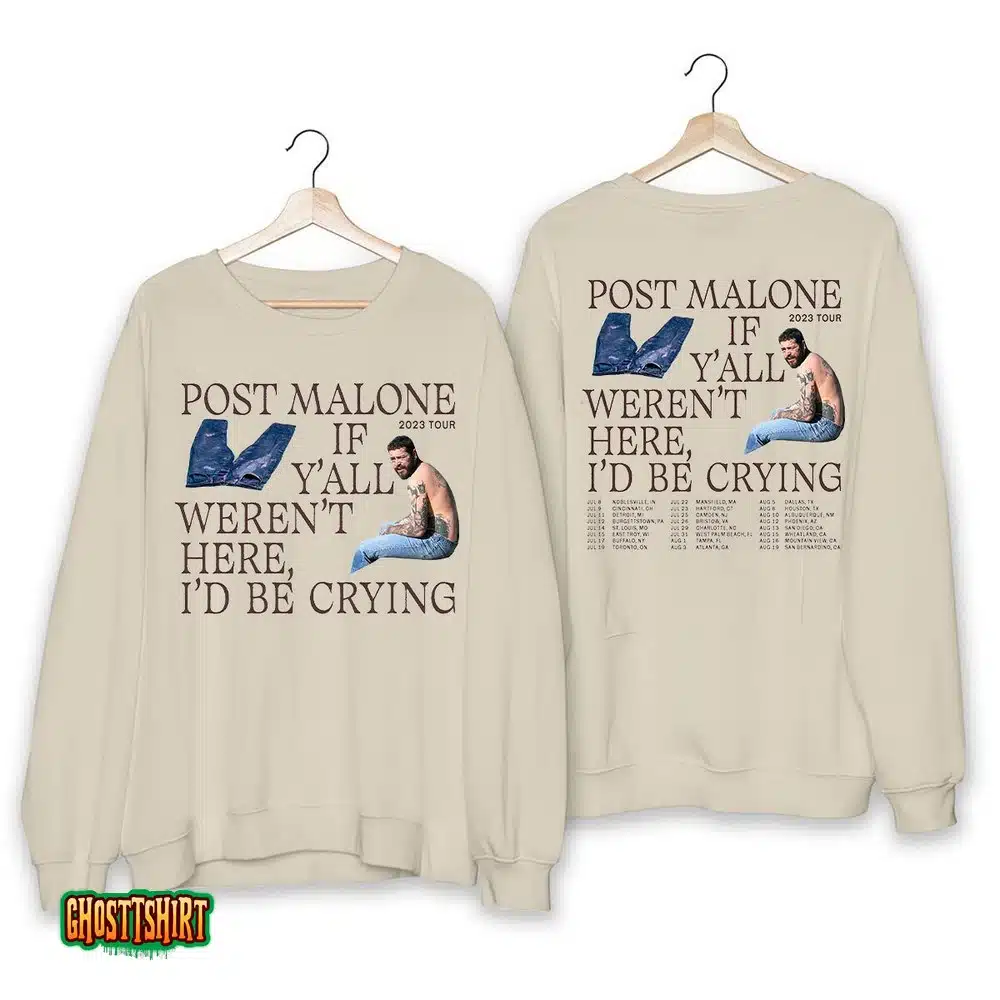 Post Malone 2023 Tour Shirt