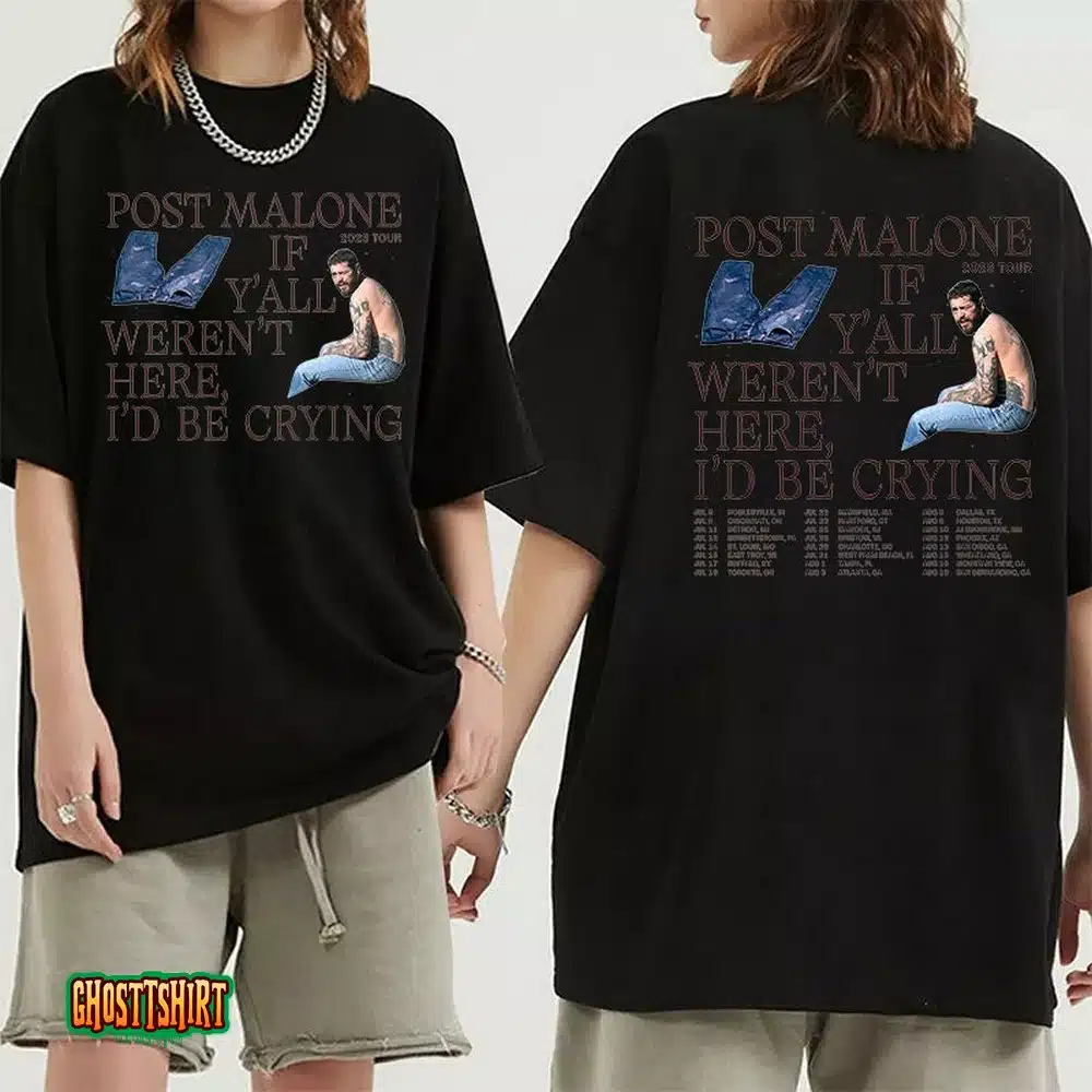 Post Malone 2023 Tour Shirt