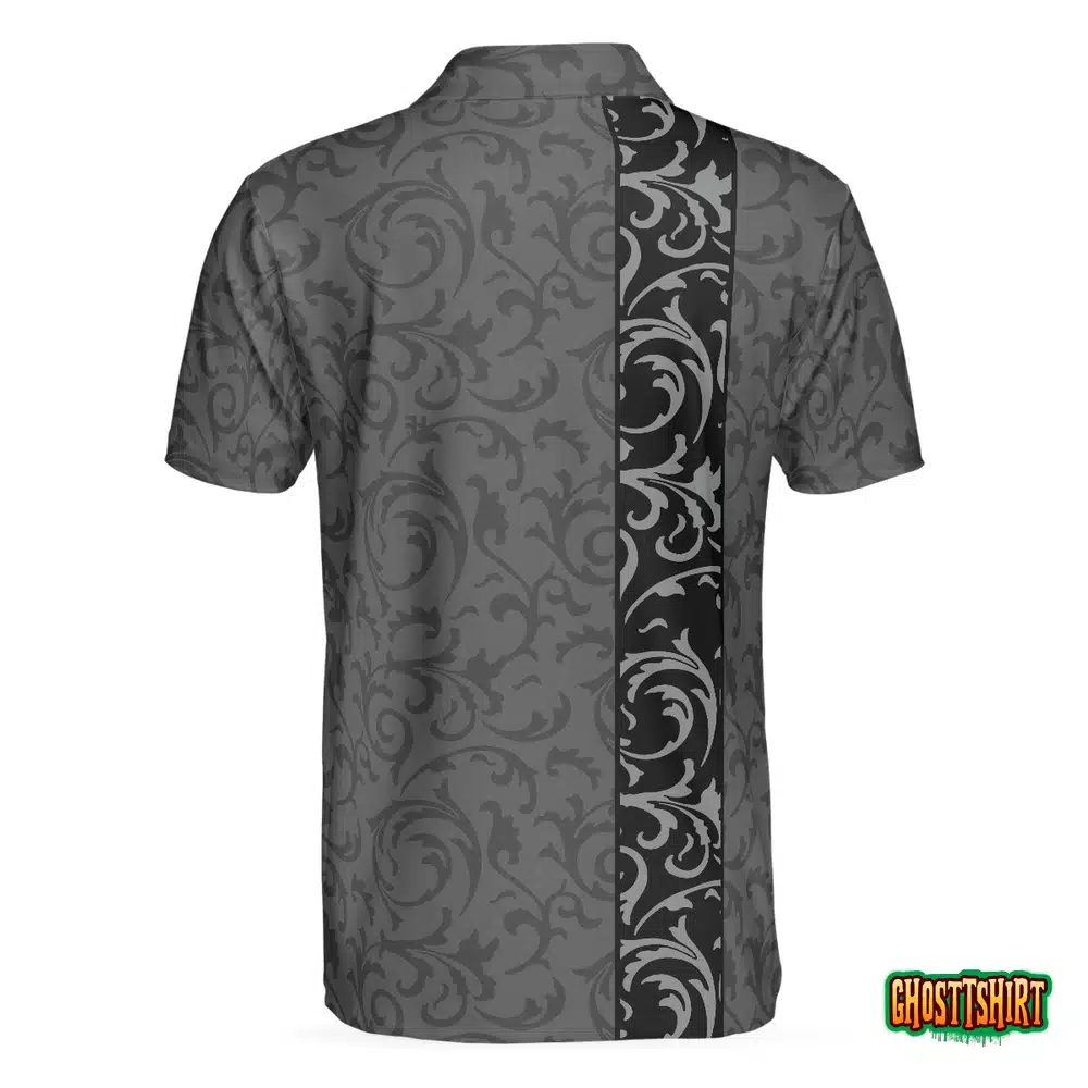 Premium Floral Modern Style Short Sleeve Polo Shirt