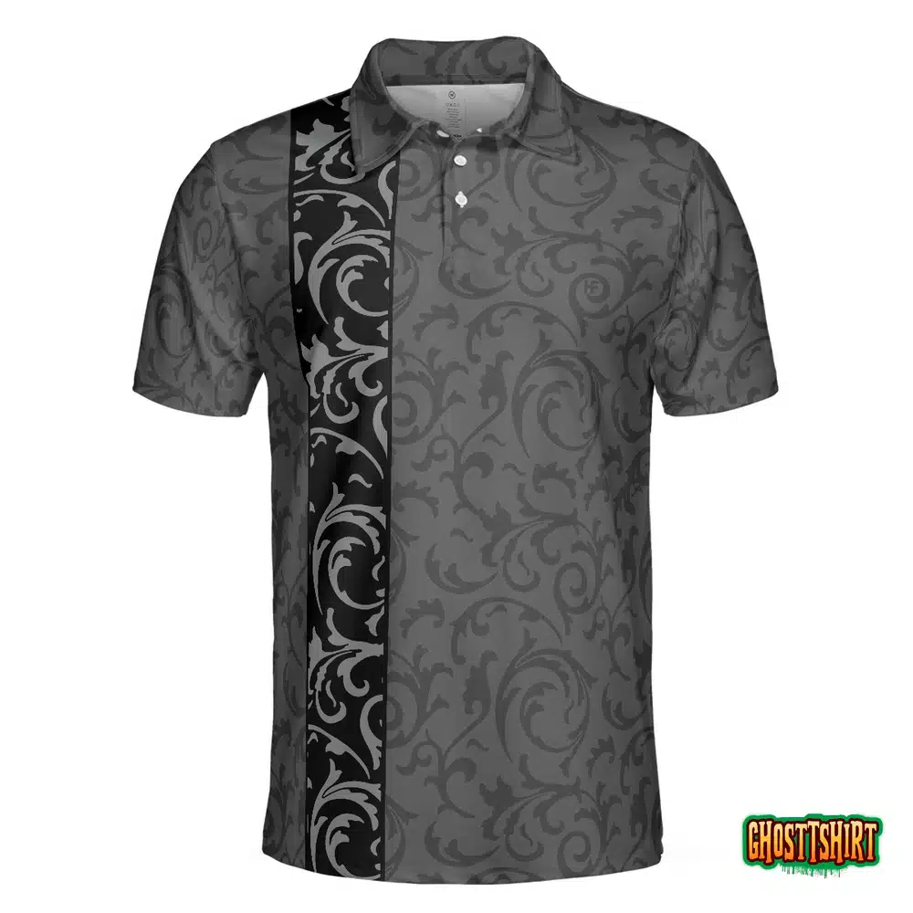 Premium Floral Modern Style Short Sleeve Polo Shirt
