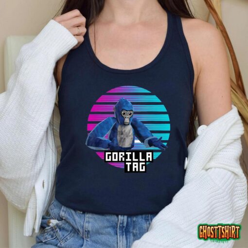 Retro Gorilla Tag Shirt, Gorilla Tag Merch Monke Boys Gifts T-Shirt