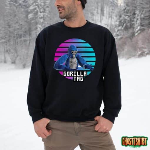 Retro Gorilla Tag Shirt, Gorilla Tag Merch Monke Boys Gifts T-Shirt