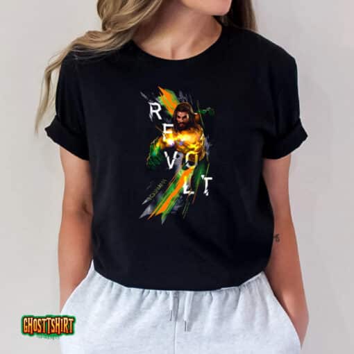 Revolt Refracted Graphic Aquaman Unisex T-Shirt