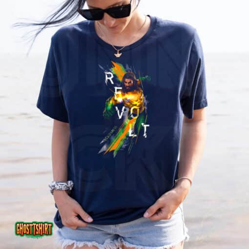 Revolt Refracted Graphic Aquaman Unisex T-Shirt