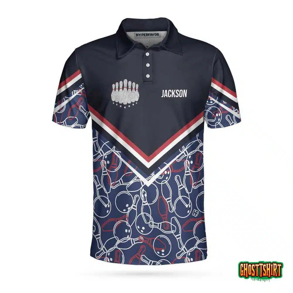 ROVE Personalized Bowling Custom Polo Shirt ROVE Personalized Bowling Custom Polo Shirt