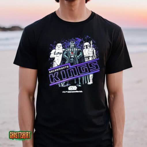 Sacramento Kings Star Wars 2023 Nba Unisex T-Shirt