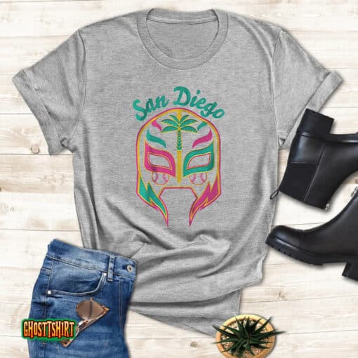San Diego Lucha Mask Unisex T-Shirt