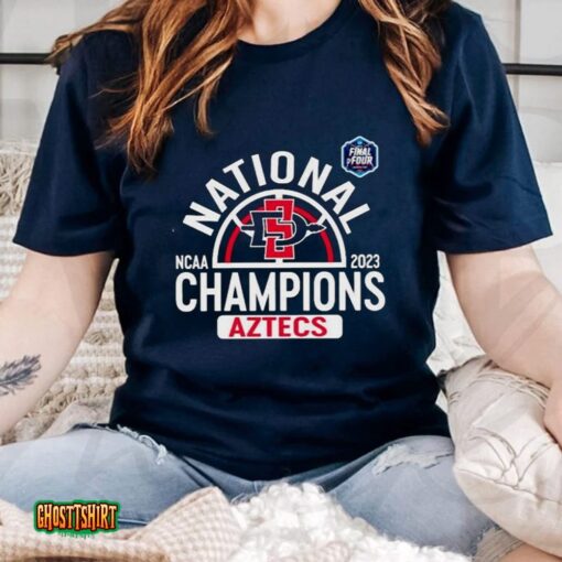San Diego State Aztecs Final Four 2023 Ncaa National Champions Unisex T-Shirt