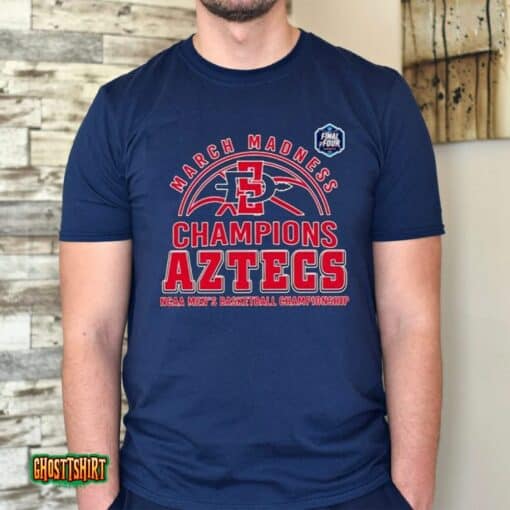 San Diego State Aztecs March Madness 2023 Men’s Basketball Ncaa National Championship Unisex T-Shirt