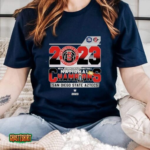 San Diego State Aztecs Men’s 2023 National Champions Unisex T-Shirt