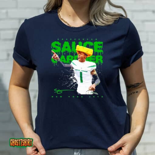 Sauce Gardner New York Jets Cheesehead Unisex T-Shirt