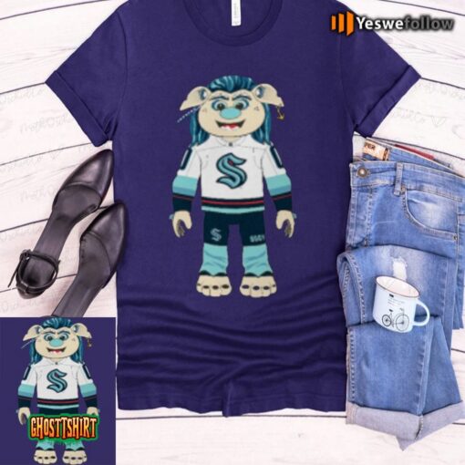 Seattle Kraken Fanatics Mascot Buoy Unisex T-Shirt