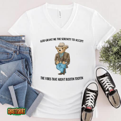 Serenity Bear Unisex V-Neck