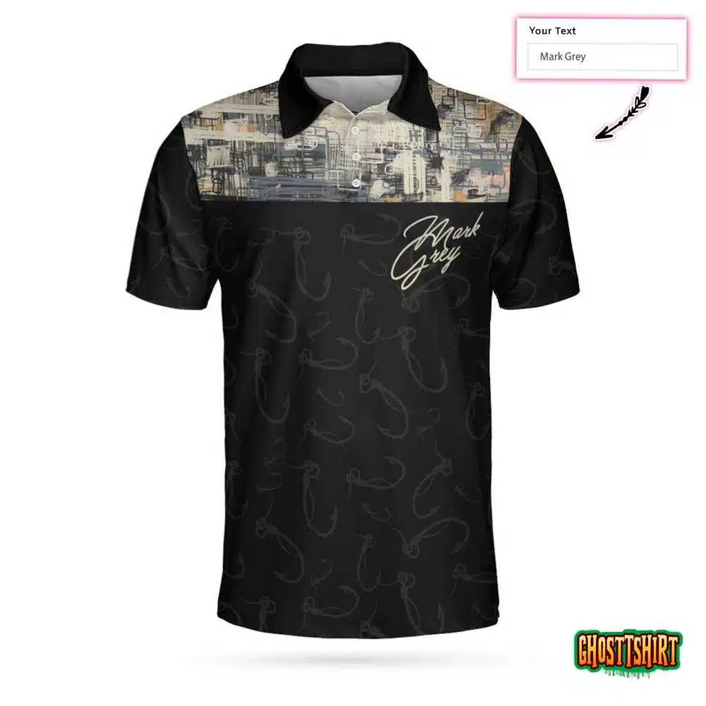 Simple Camo Elegant All Over Print Custom Polo Shirt