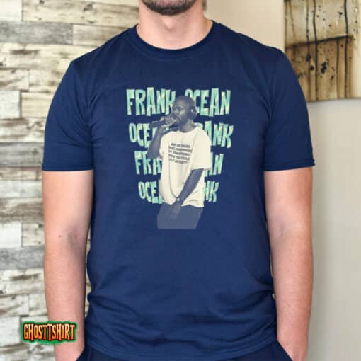 Singing On Stage Frank Ocean Unisex T-Shirt