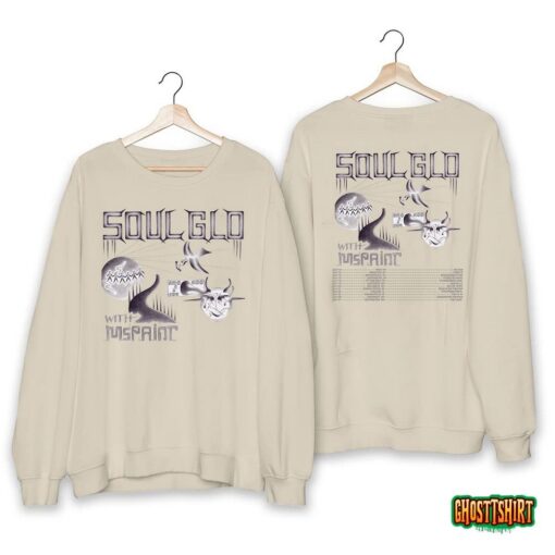 Soul Glo and Mspaint 2023 Tour Shirt