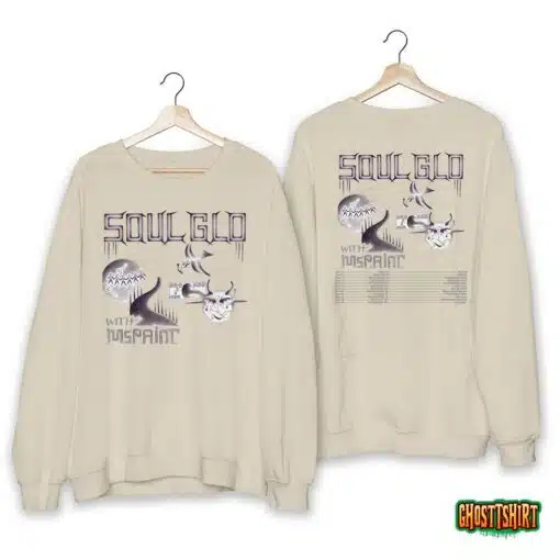 Soul Glo and Mspaint 2023 Tour Shirt