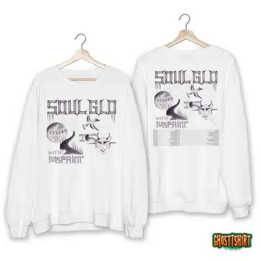 Soul Glo and Mspaint 2023 Tour Shirt