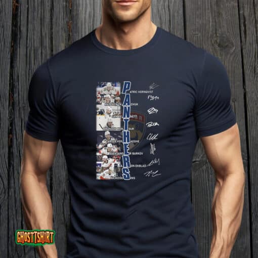 Sport Team Florida Panther 2023 Signatures Unisex T-Shirt