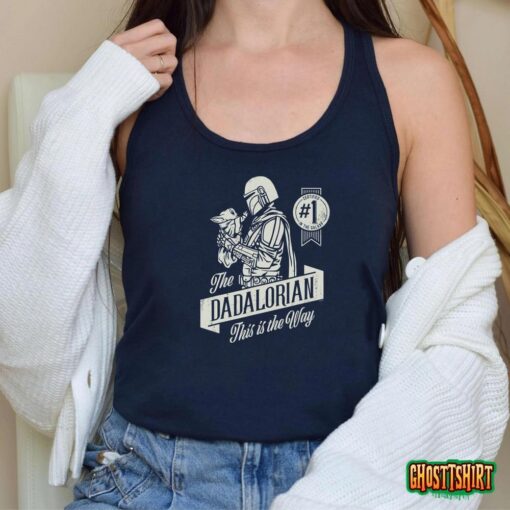 Star Wars The Mandalorian And Grogu Dadalorian Father’s Day T-Shirt