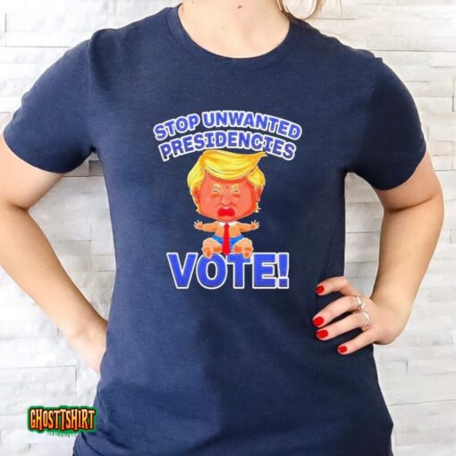 Stop Unwanted Presidencies Anti Trump Crying Baby Unisex T-Shirt