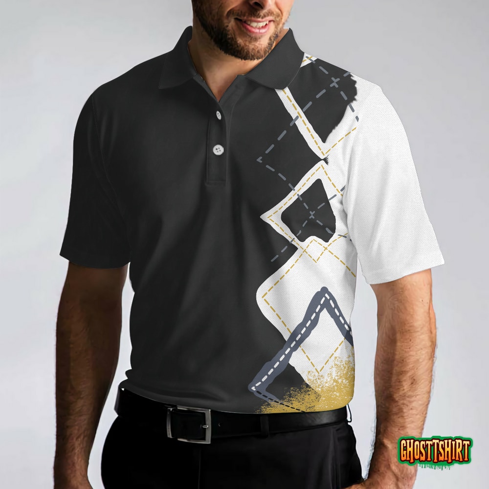 Stress Is Caused By Not Playing Golf Enough Polo Shirt