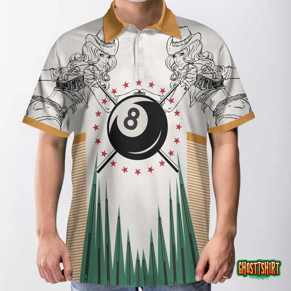 Stroke It Don’t Poke It Billiards Polo Shirt