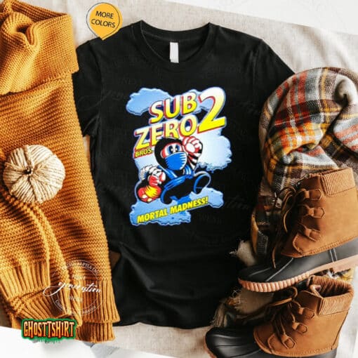 Sub Zero 2 Bros Mortal Madness Unisex T-Shirt