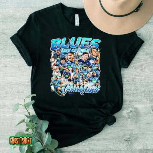 Super Rugby Alk Blues City Of Sails Auckland Unisex T-Shirt