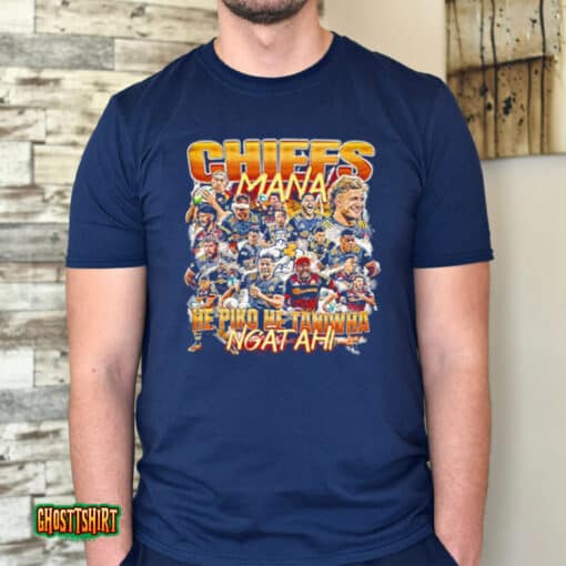 Super Rugby Chiefs Mana He Piko He Taniwha Ngatahi Unisex T-Shirt